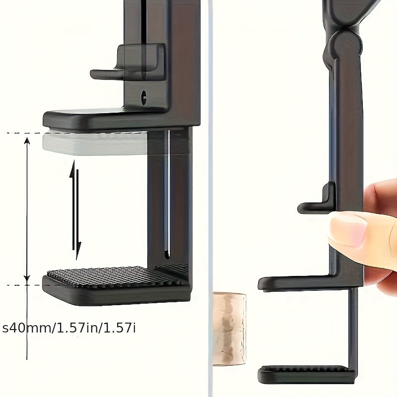 2-pack Flygplansmobilhållare – 360° Roterbar för Bil & Skrivbord