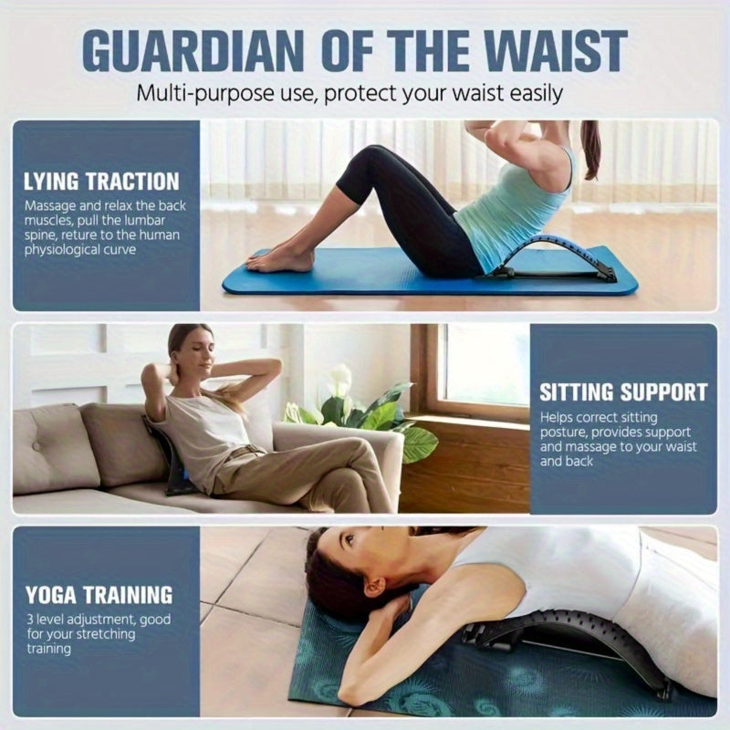RyggstödPad™ – Justerbart Ergonomiskt Ryggstöd för Yoga