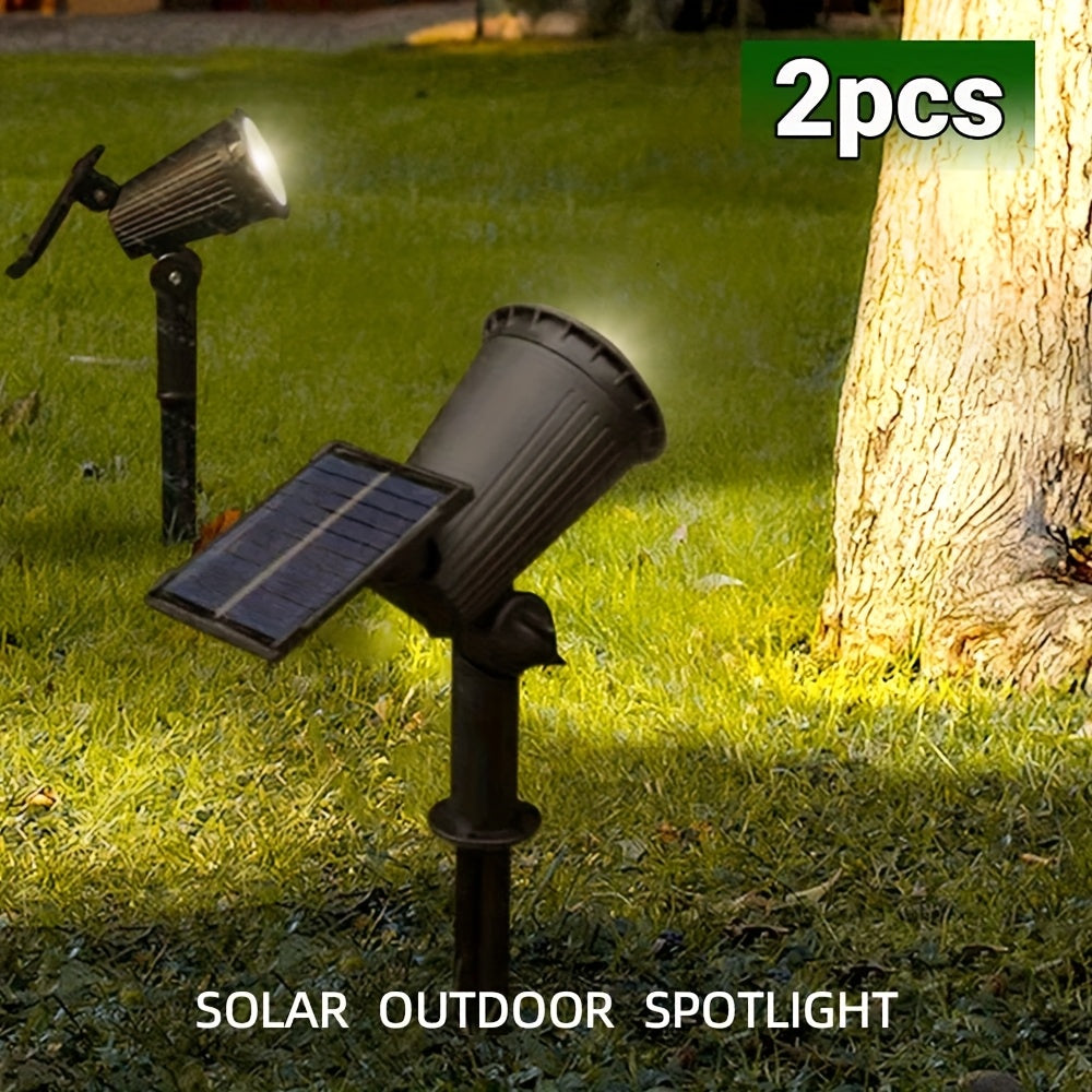 SolarSpotLights™ – 2-pack RGB LED Solspotlights Utomhus