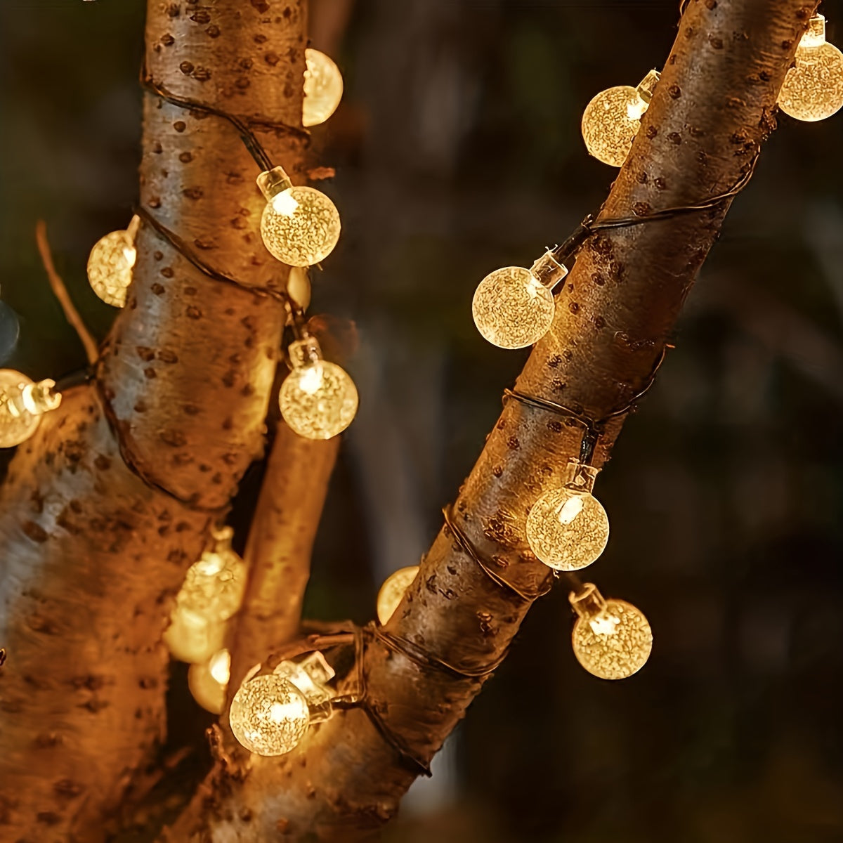 LED SolarBalls™ – 20/50/100 LED Vattentålig Ljusslinga