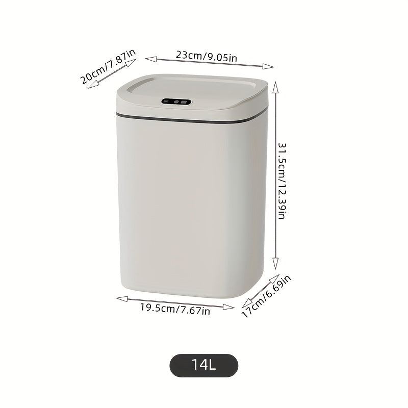 Smart Soptunna med Tyst Stängning – Luktfri & Batteridriven