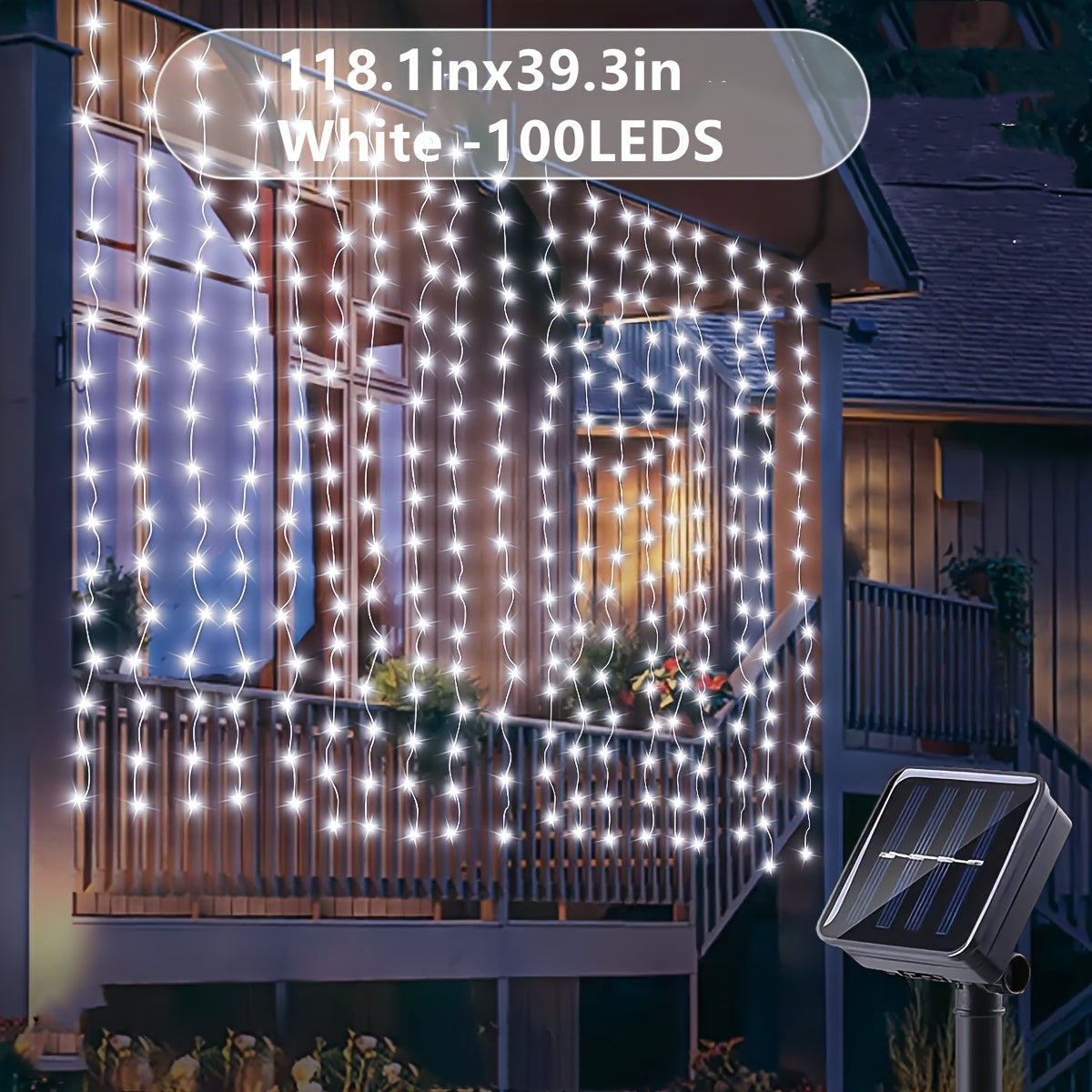 LED Gardinlampa™ – 100/200/300 LED Ljusslinga för Fest