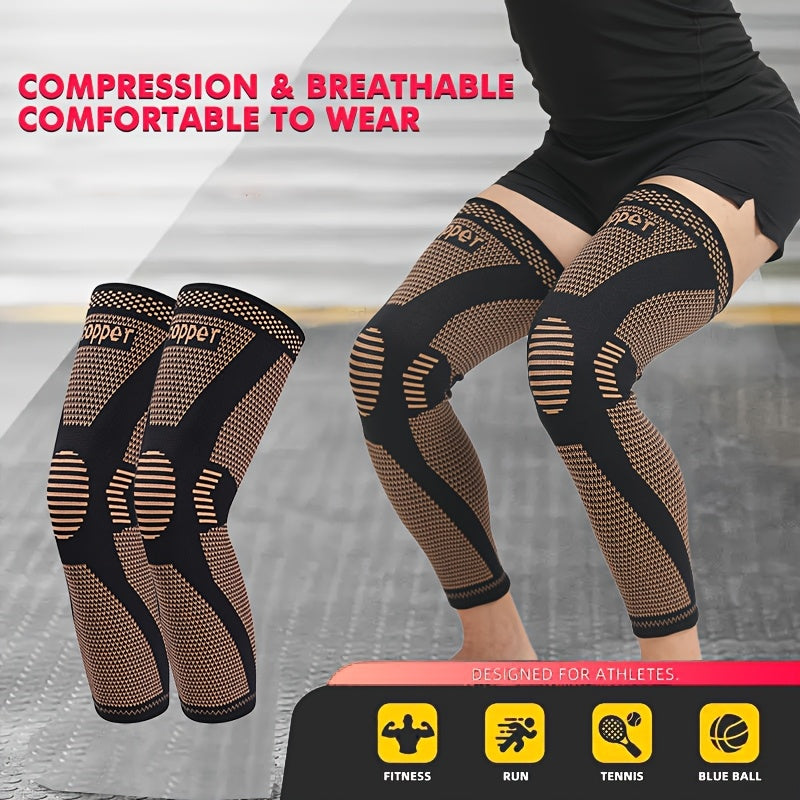 KompressionsKnäskydd™ – 2-pack, Andningsbart & Halkfritt