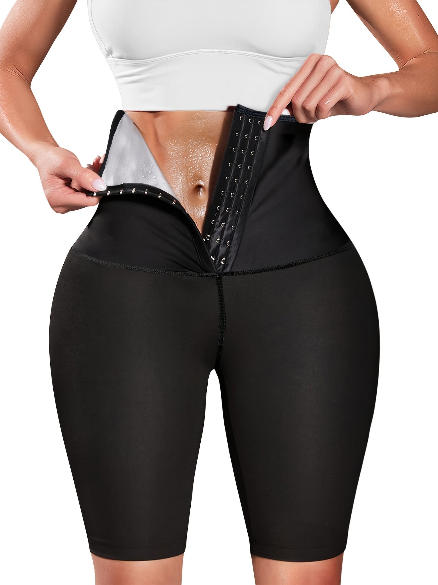 Svett Shorts™ – Tights med Midjetränare och Magkontroll