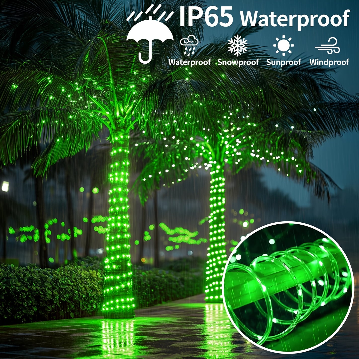 SolarRopeLights™ – LED Ljusslinga för Fest & Högtider