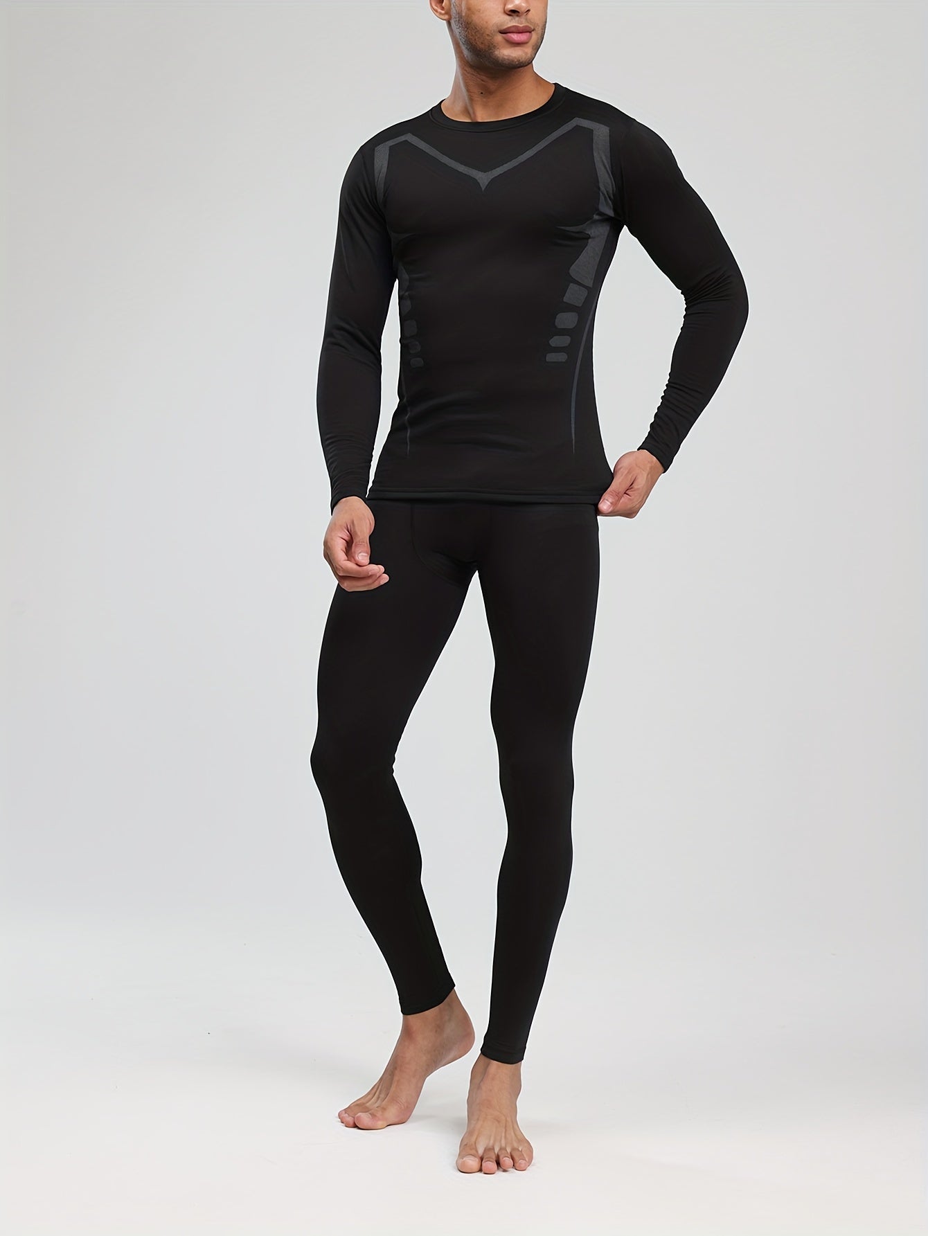 Herr Träningsset med Fleece & Leggings