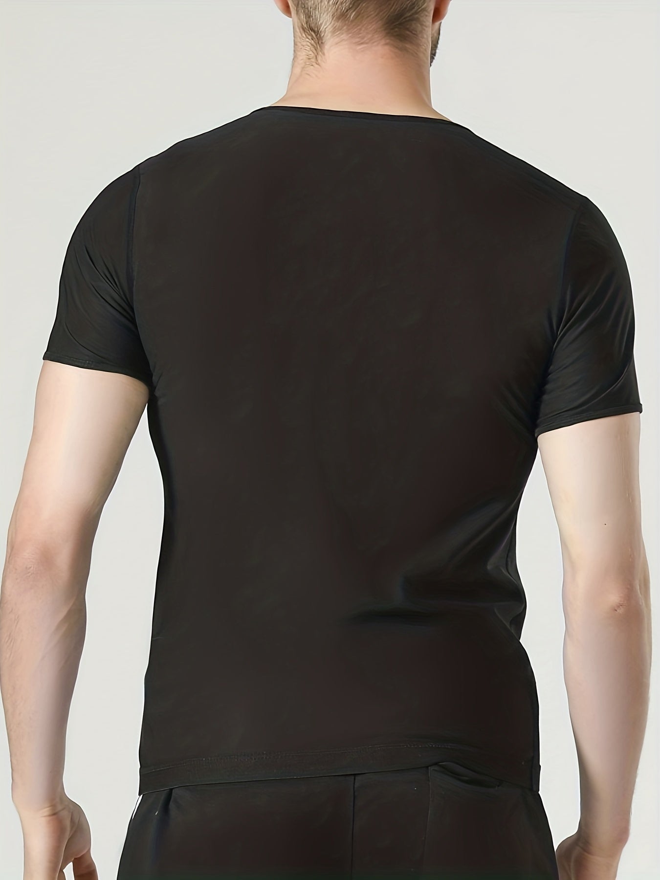 Svett T-shirt™ – Herr T-shirt med Fukttransporterande Material
