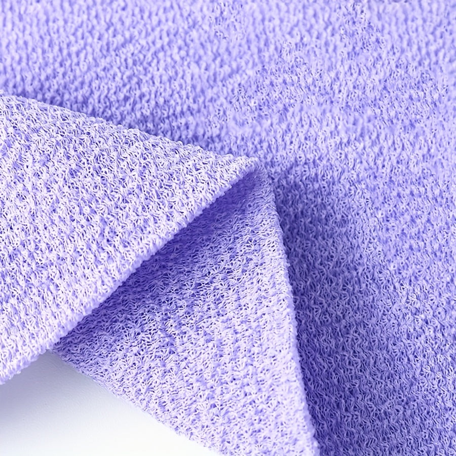 1-Pack Lång Ryggskrubbhandduk, Färgglad och Mild
