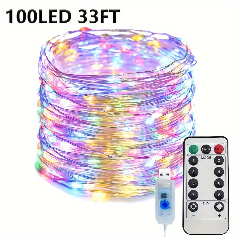 USB FairyLights™ – 20m LED Ljusslinga med Fjärrkontroll