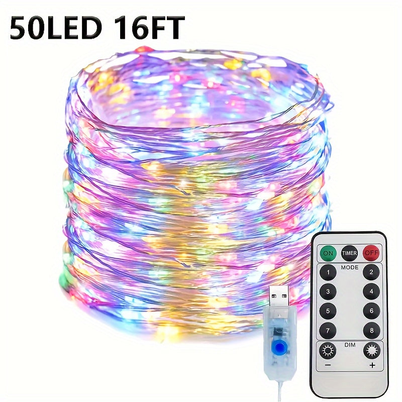 USB FairyLights™ – 20m LED Ljusslinga med Fjärrkontroll