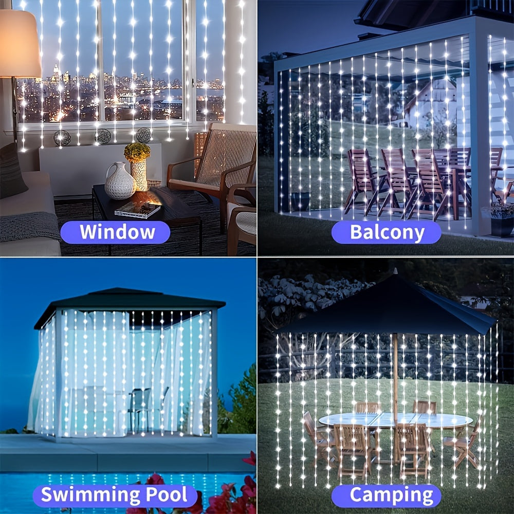 LED Gardinlampa™ – 100/200/300 LED Ljusslinga för Fest