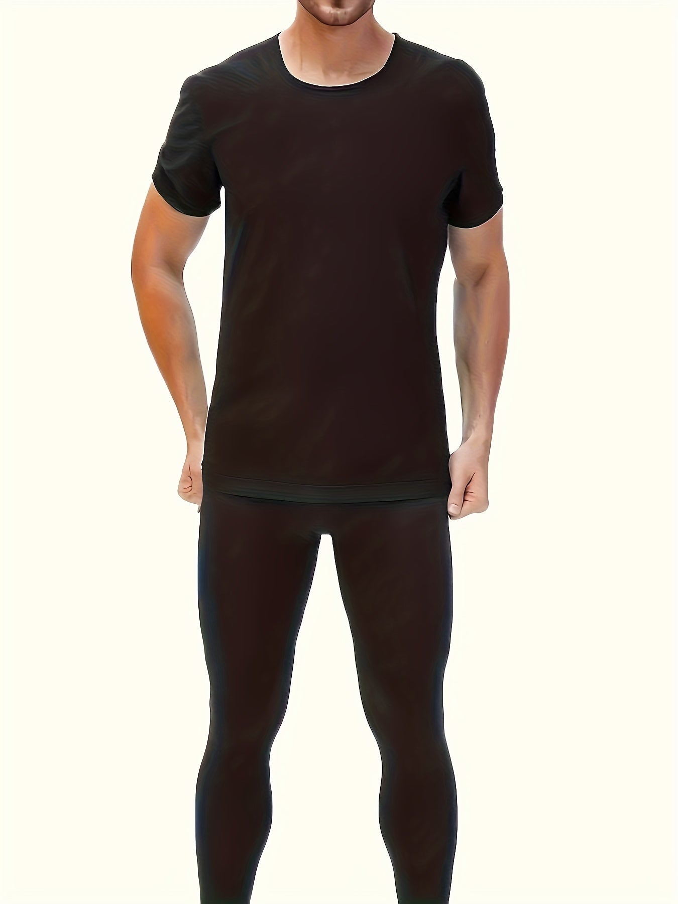 Svett T-shirt™ – Herr T-shirt med Fukttransporterande Material