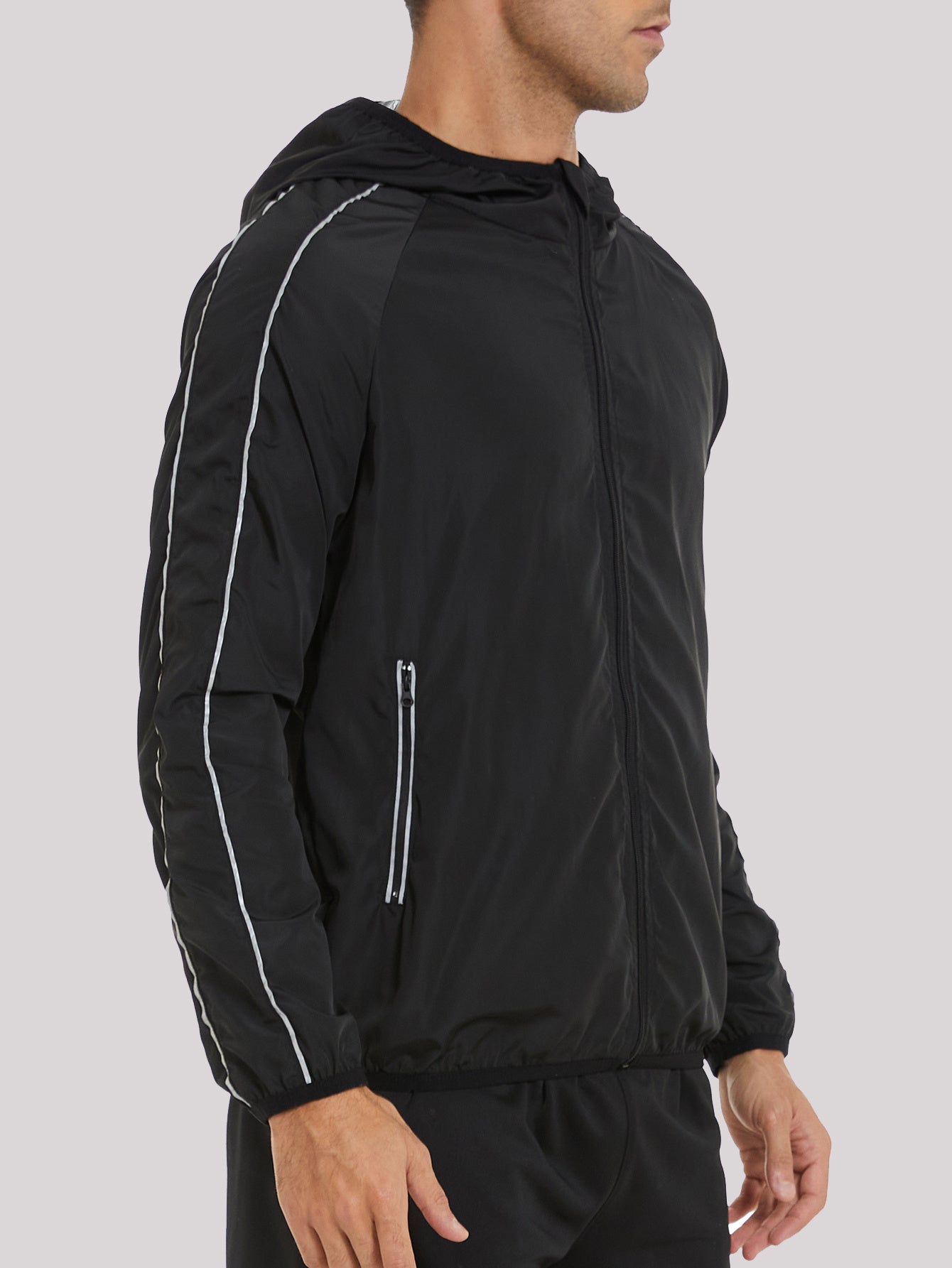 Svett Hoodie™ – Herrhuva med Stretch och Ficka