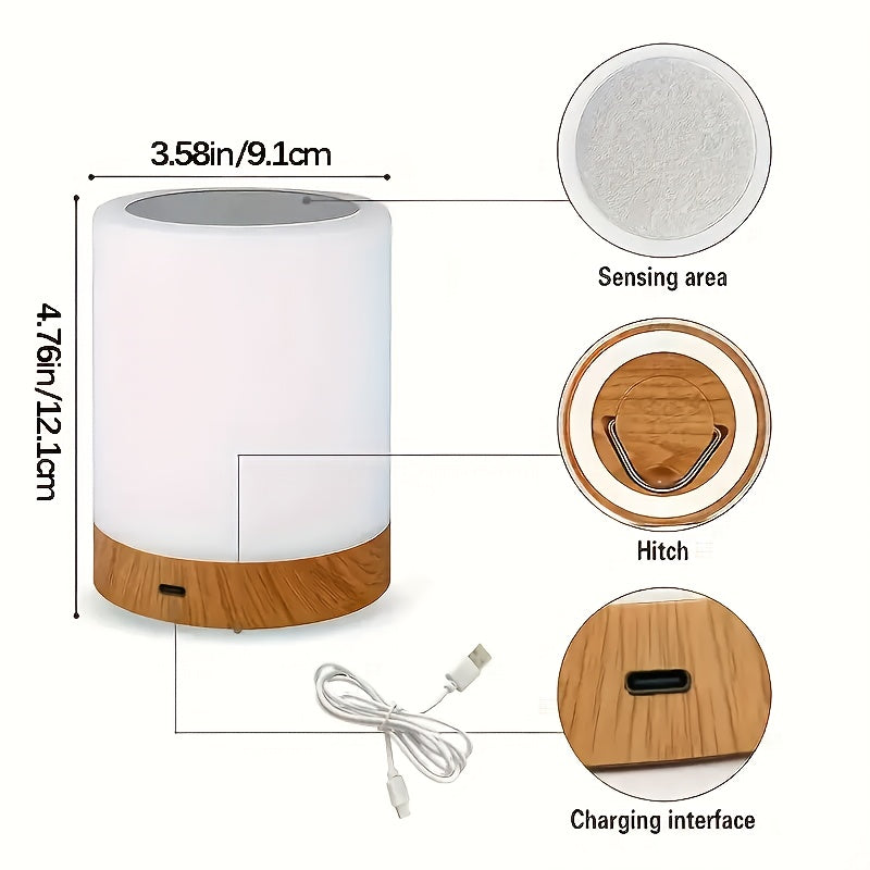 Färglampa™ – Bärbar Trädgårdslampa med Fjärr & Touch