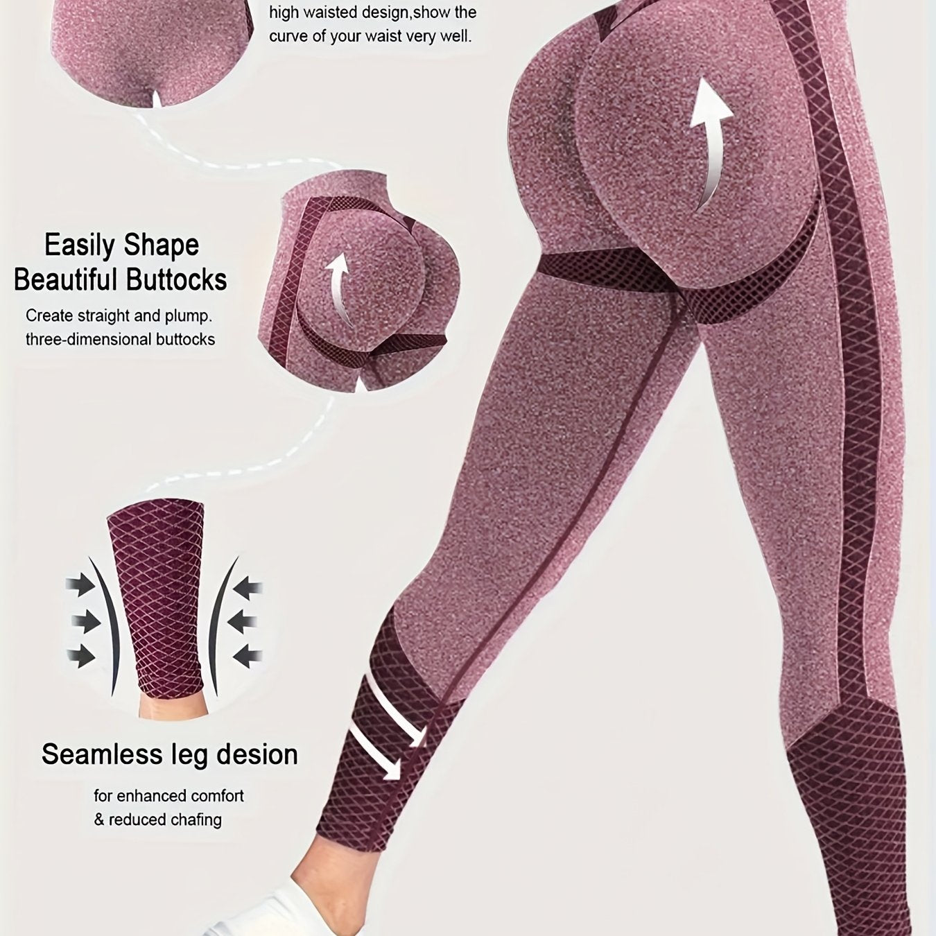KompressionsLeggings™ – Tights med Magkontroll för Kvinnor