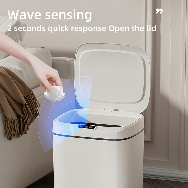 Smart Soptunna med Tyst Stängning – Luktfri & Batteridriven
