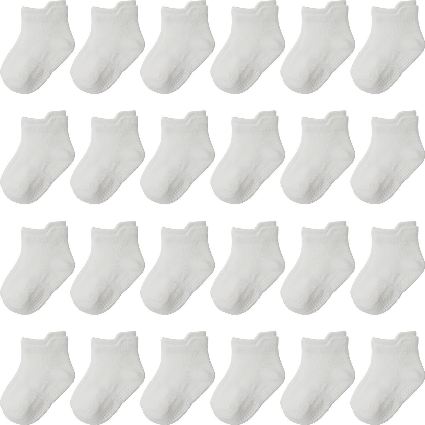 BabyGrip – 24-pack halkfria strumpor för småbarn