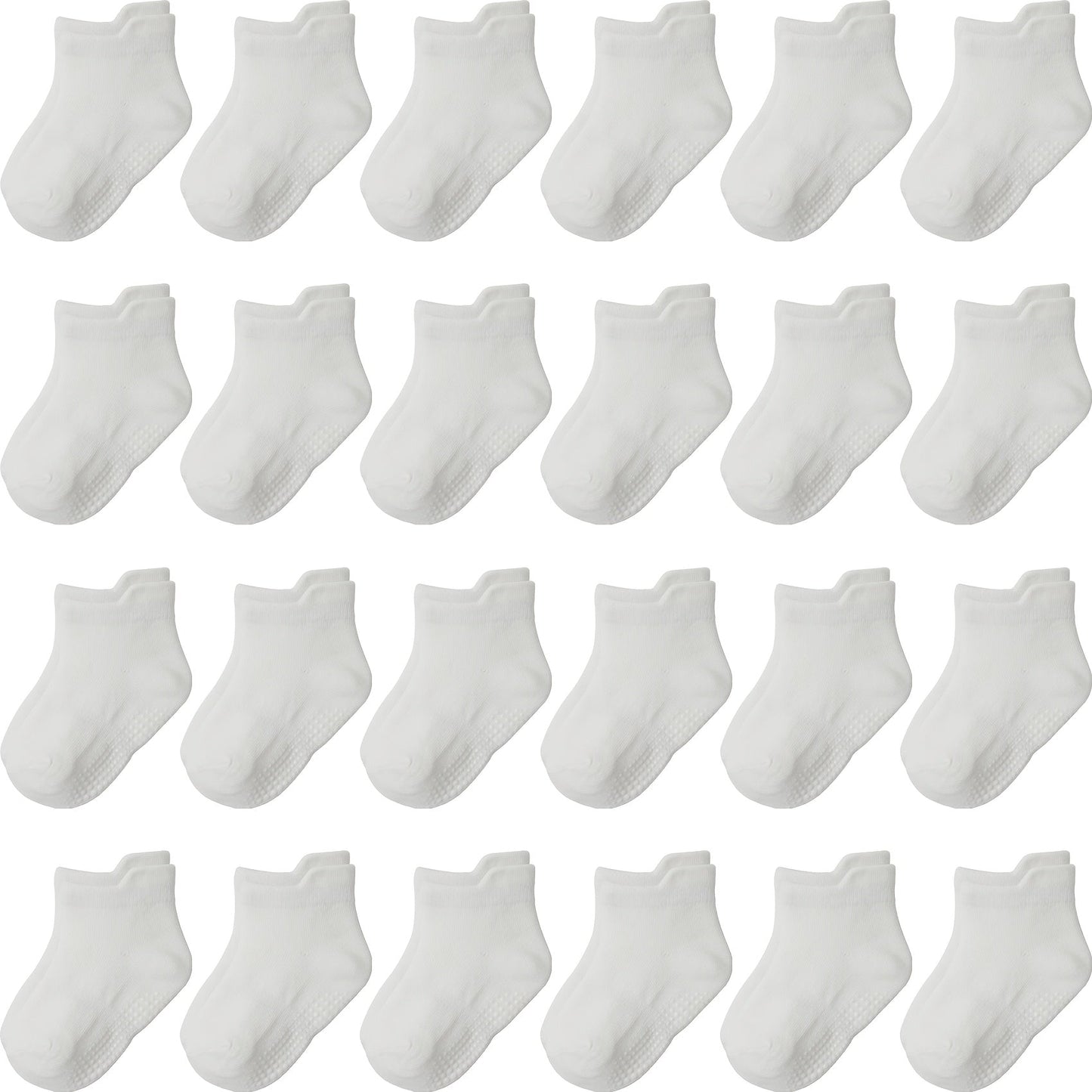BabyGrip – 24-pack halkfria strumpor för småbarn