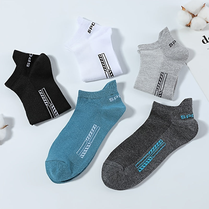 10-pack Låga Sportstrumpor – Unisex & Andas