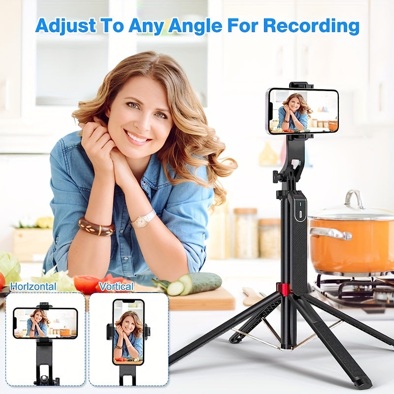 SelfieStativ™ – 72” Portabel Trebens Stabilisator för Mobil