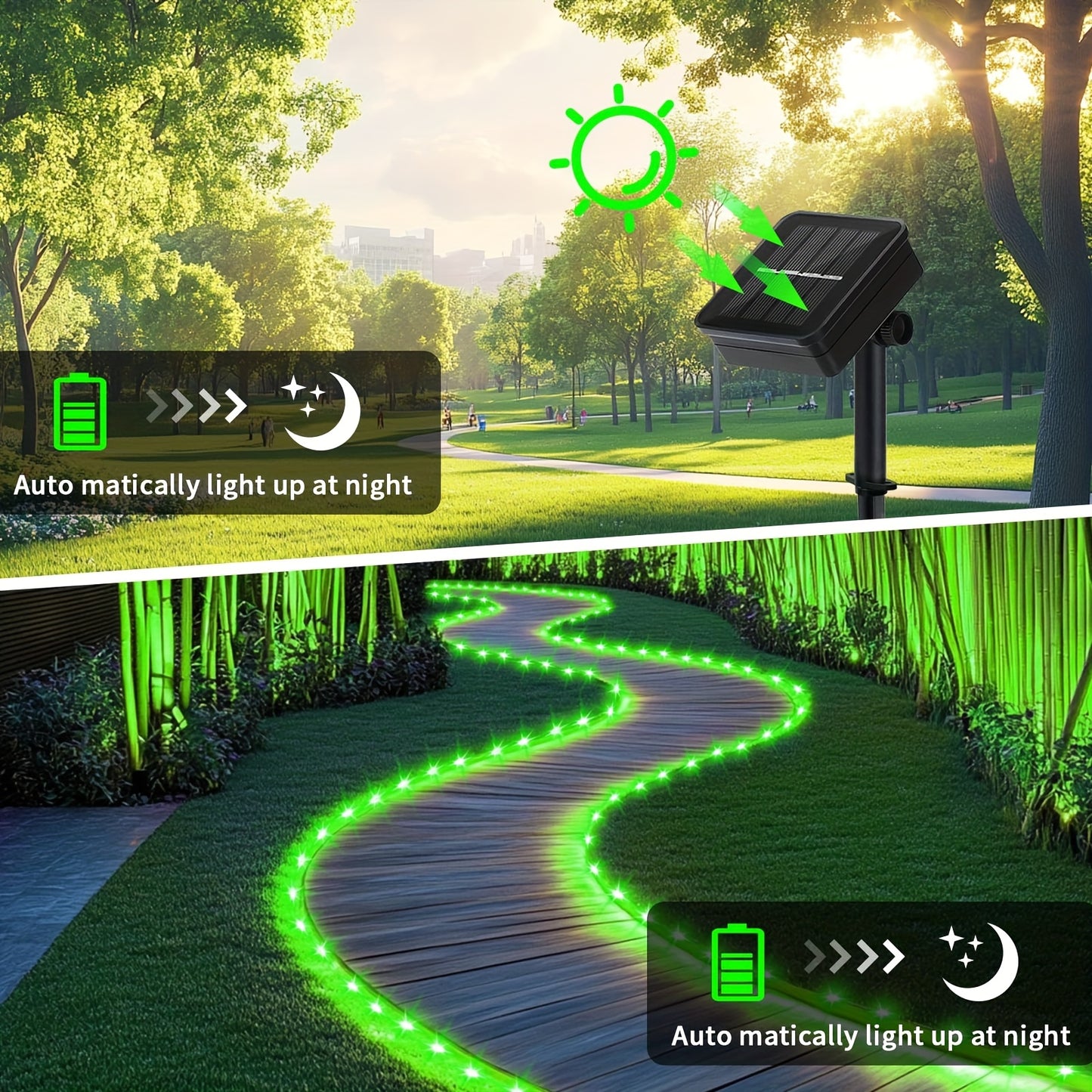 SolarRopeLights™ – LED Ljusslinga för Fest & Högtider