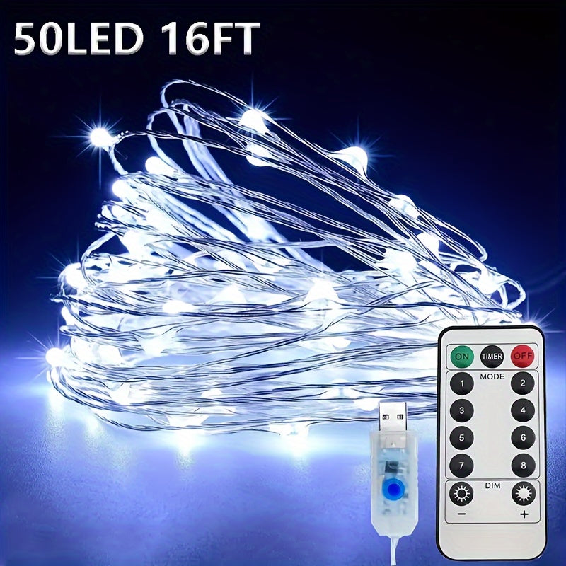 USB FairyLights™ – 20m LED Ljusslinga med Fjärrkontroll