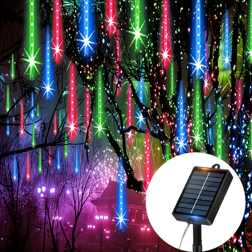 MeteorLjusSol™ – LED Ljusslinga med Solcell och Effekter