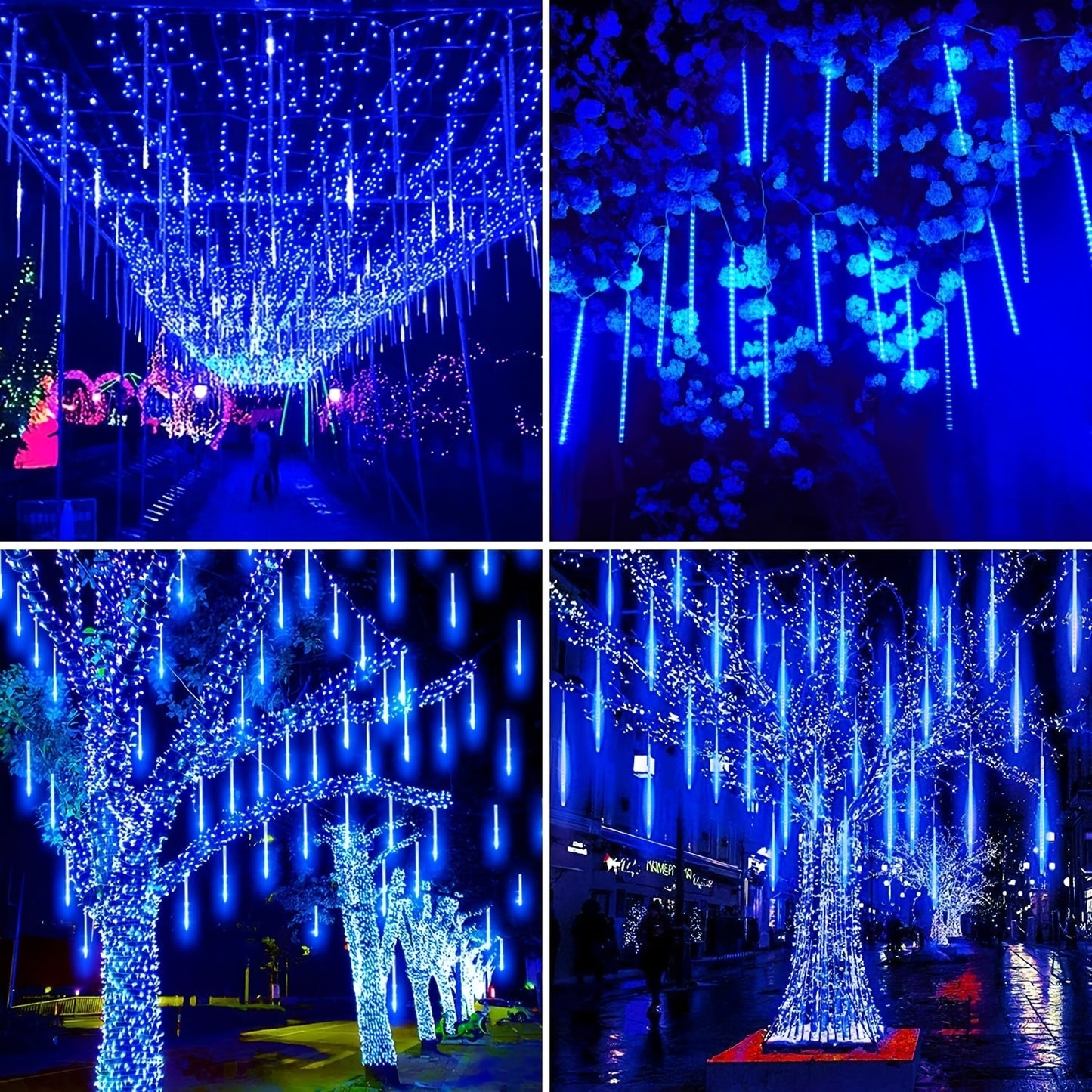MeteorLjusSol™ – LED Ljusslinga med Solcell och Effekter