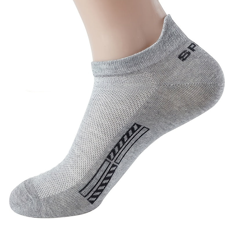 10-pack Låga Sportstrumpor – Unisex & Andas