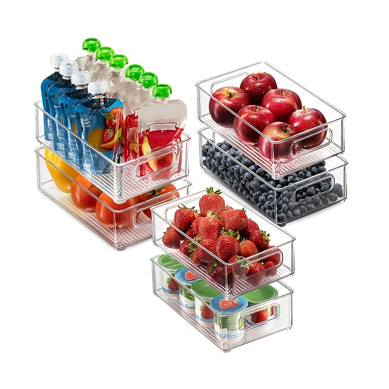 KylSmart™ – 6-pack Stapelbara Förvaringslådor