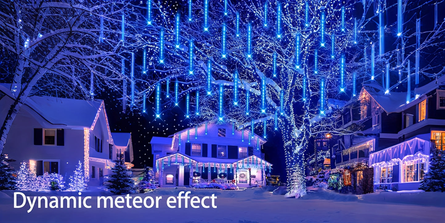 MeteorLjusSol™ – LED Ljusslinga med Solcell och Effekter
