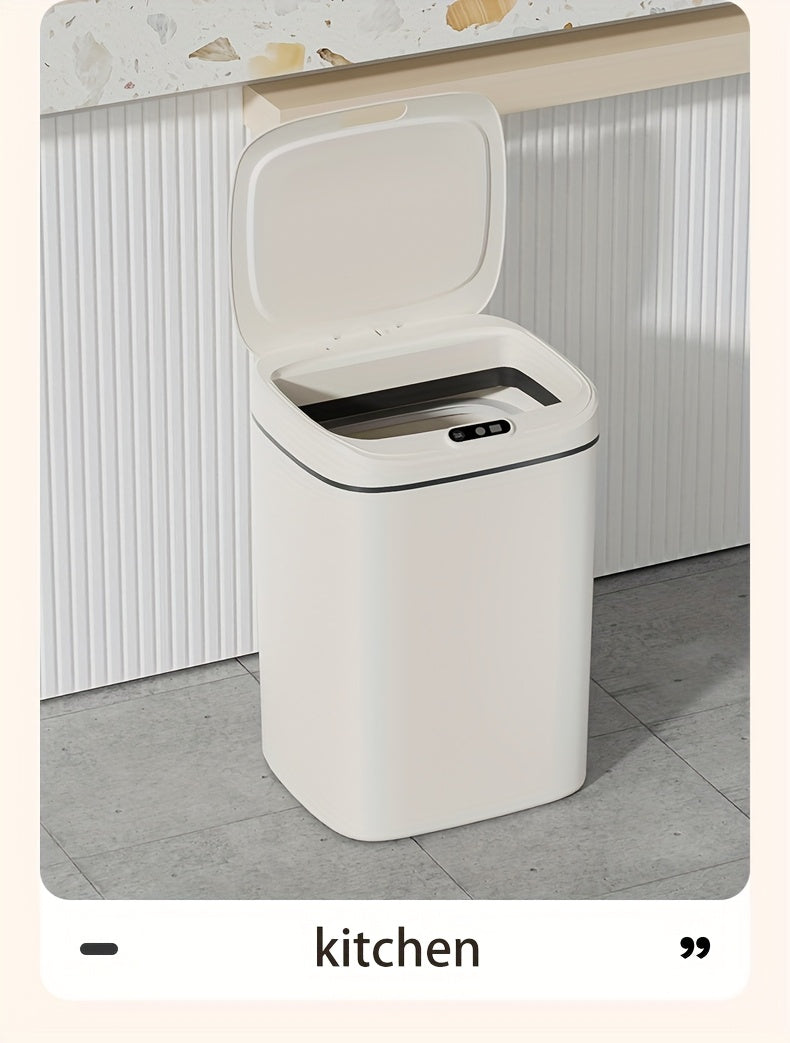 Smart Soptunna med Tyst Stängning – Luktfri & Batteridriven