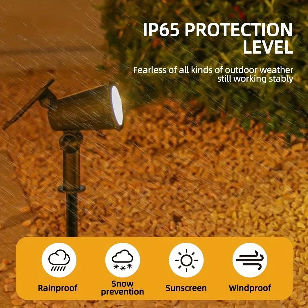 SolarSpotLights™ – 2-pack RGB LED Solspotlights Utomhus
