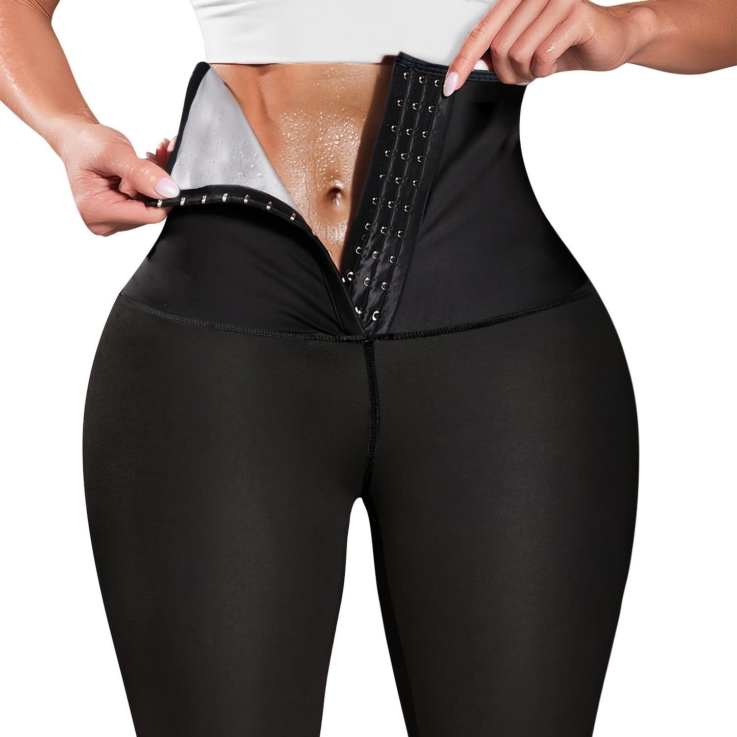 Svett Shorts™ – Tights med Midjetränare och Magkontroll