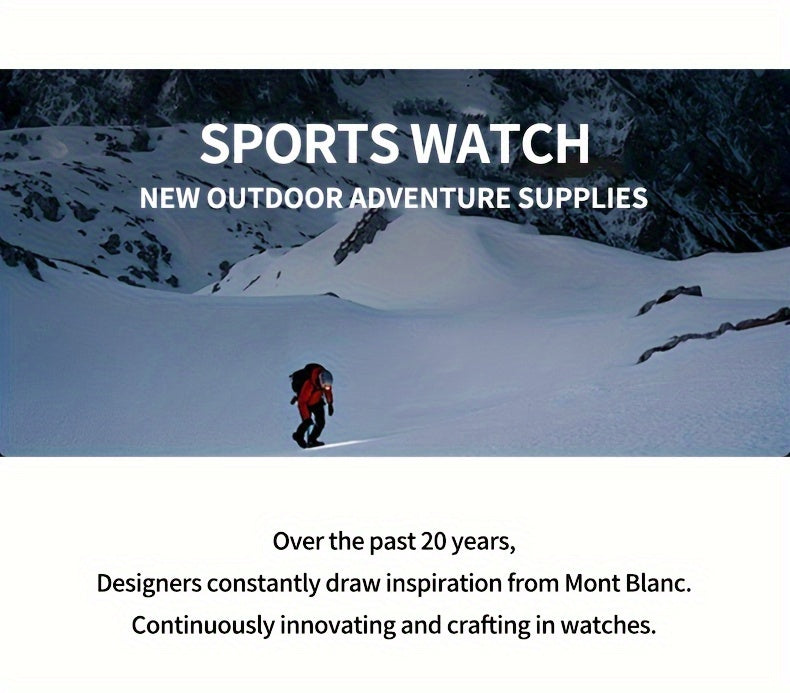 Sportklocka herr – digital med kronograf & LED