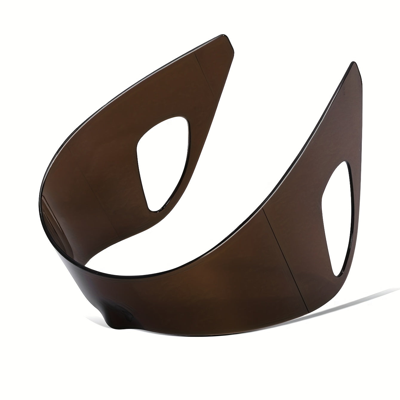 Y2K futuristiska glasögon – oversized skölddesign