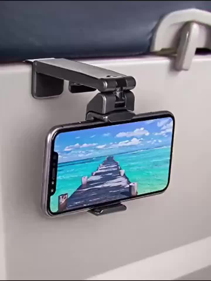 2-pack Flygplansmobilhållare – 360° Roterbar för Bil & Skrivbord