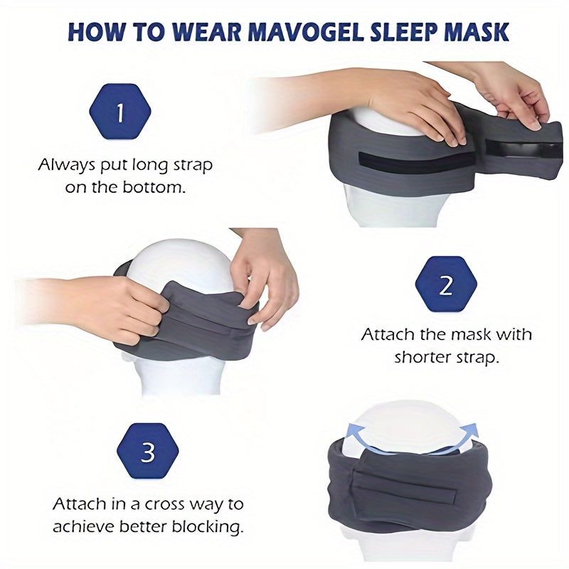 ZenMask – Mjuk japansk sovmask i modal