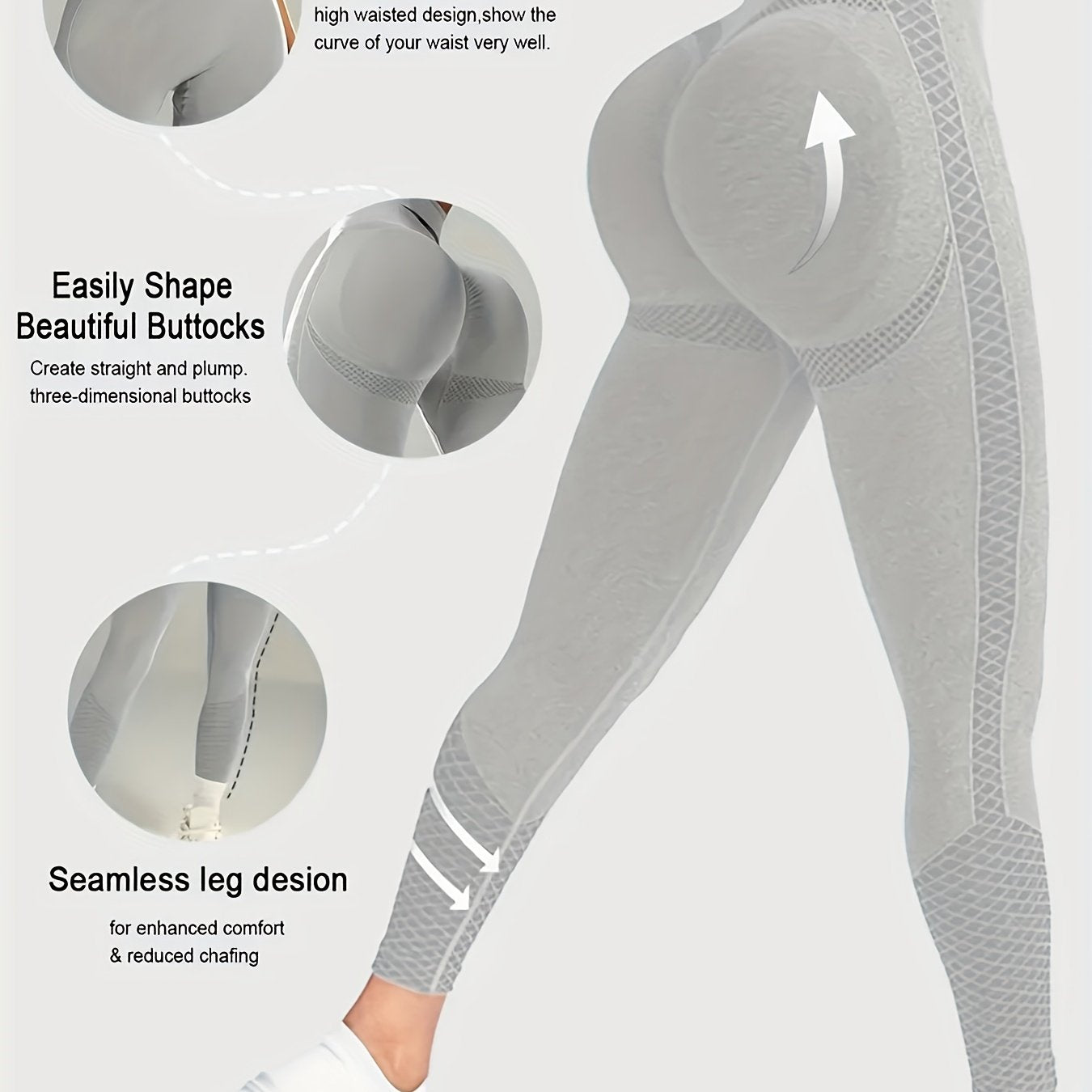 KompressionsLeggings™ – Tights med Magkontroll för Kvinnor
