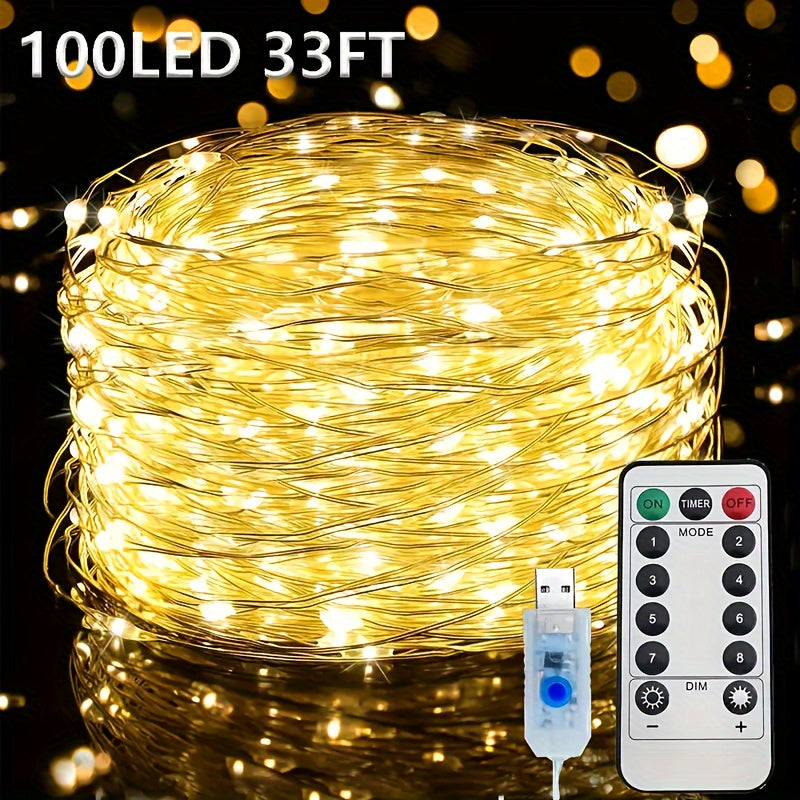 USB FairyLights™ – 20m LED Ljusslinga med Fjärrkontroll