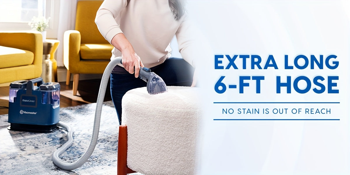 Fläckborttagare EasyClean – kompakt matt- & möbelrengörare 500W