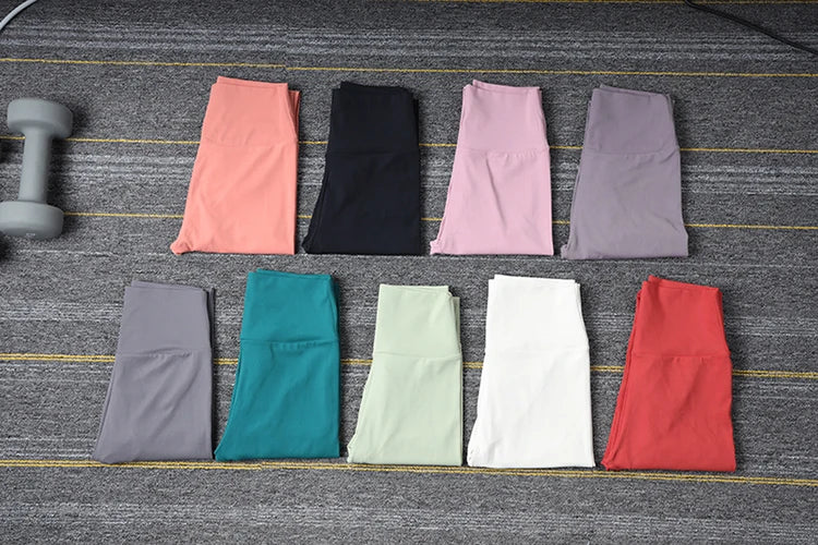 ShapeTights – Högmidjade träningstights i nylon