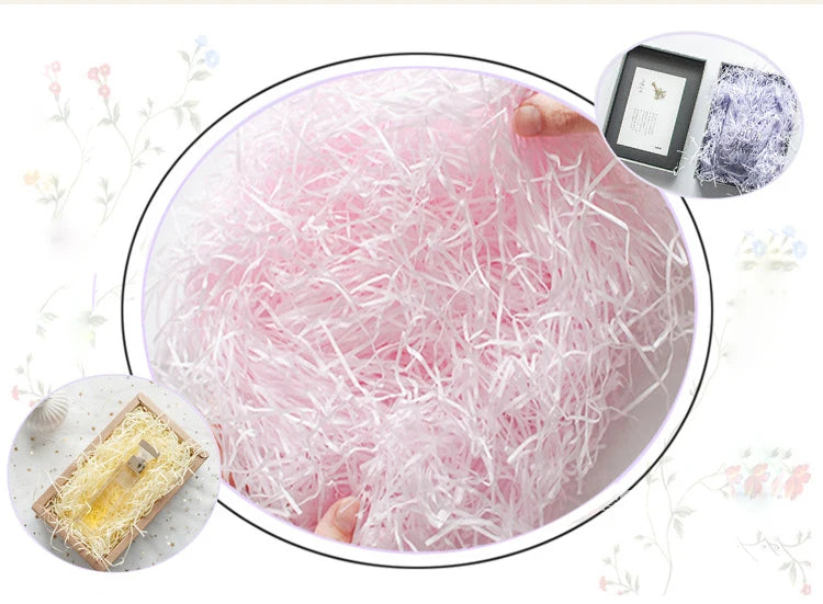 Fyllnadspapper konfetti – färgat strimlat papper (20/50g)