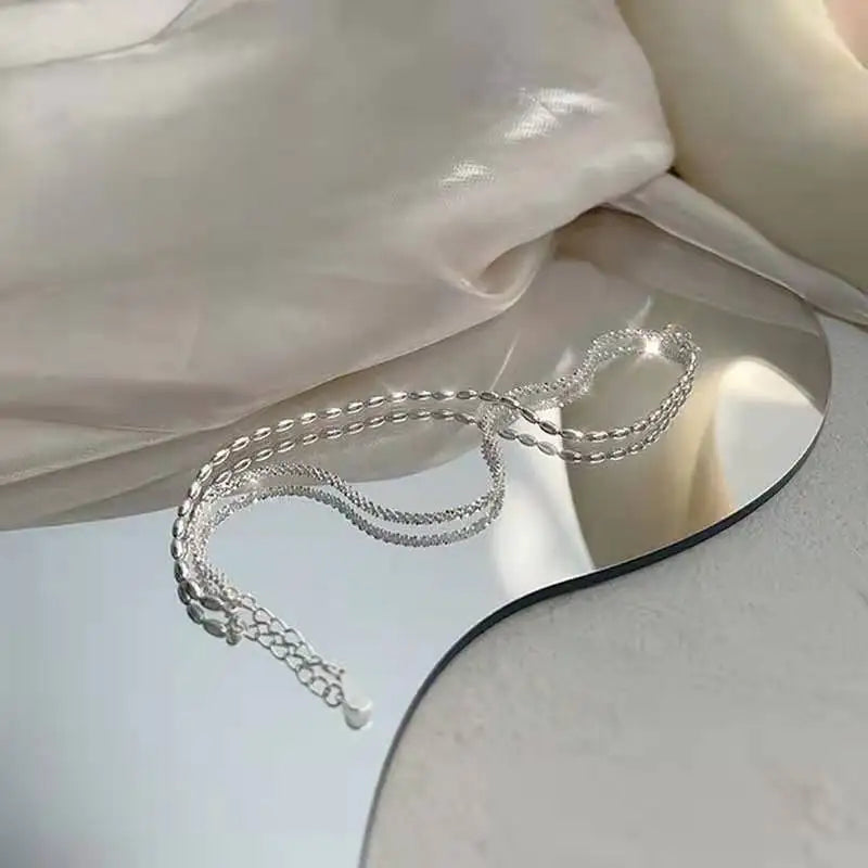 Armband Liv (dubbellager-armband med pärlor – enkel design)