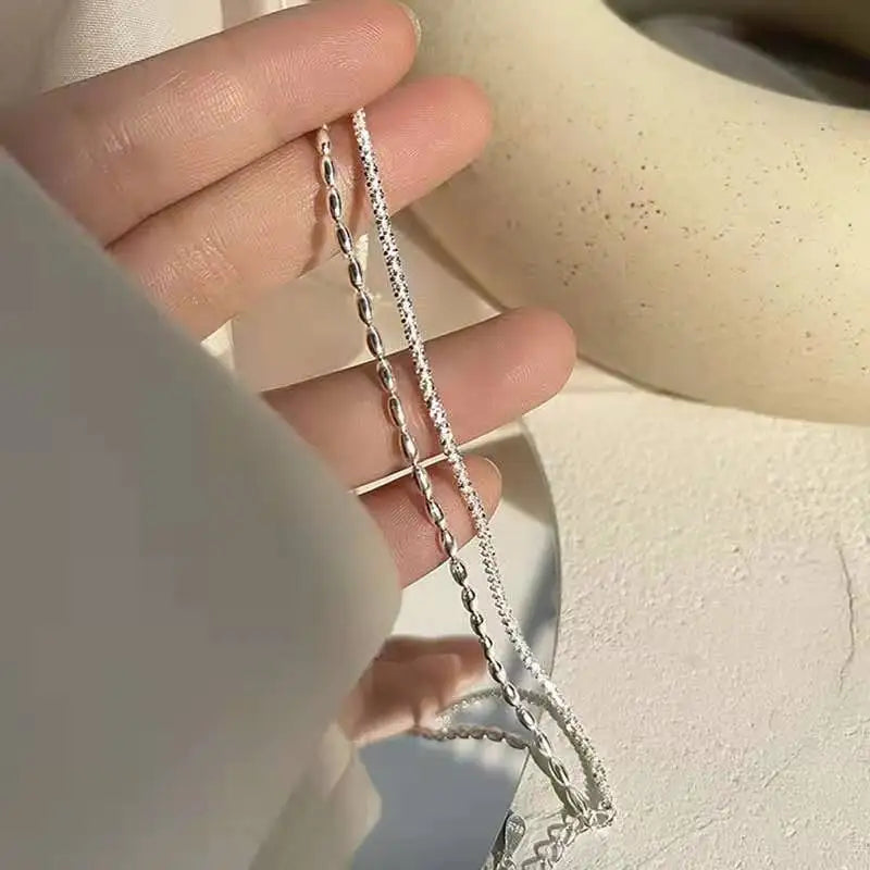 Armband Liv (dubbellager-armband med pärlor – enkel design)
