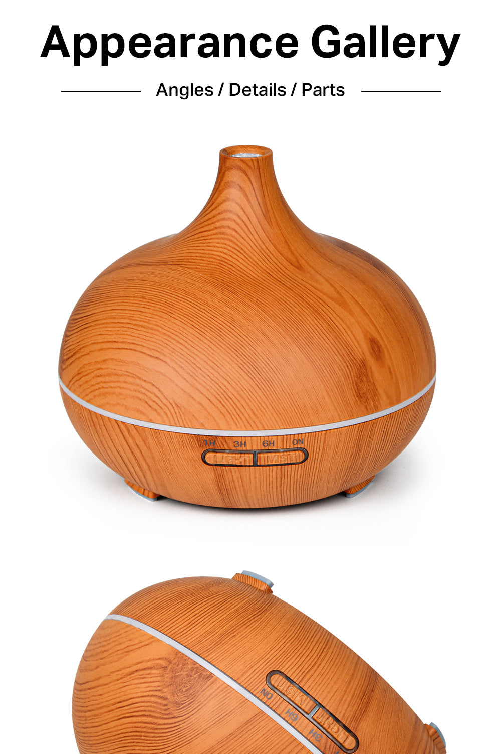 AromLuftfuktare™ – Ultrasonisk Diffuser med Fjärrkontroll
