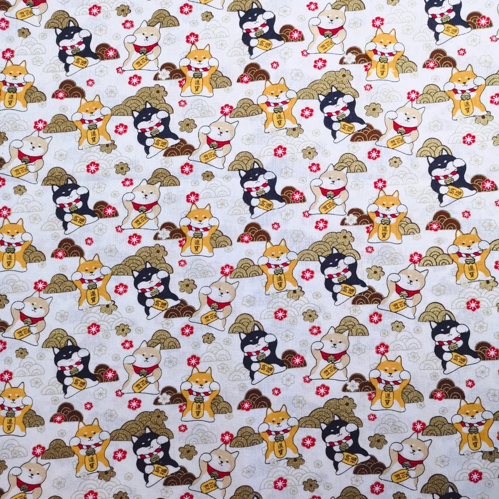 Kimono- & bomullstyg japansk stil – tyg för sömnad & patchwork