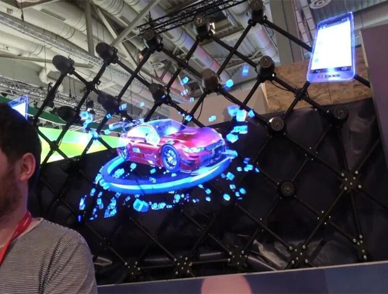 HoloLjus™ - Holografisk Display för Reklam & Event
