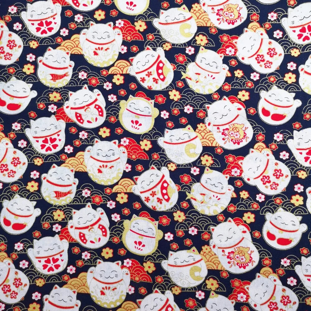Kimono- & bomullstyg japansk stil – tyg för sömnad & patchwork