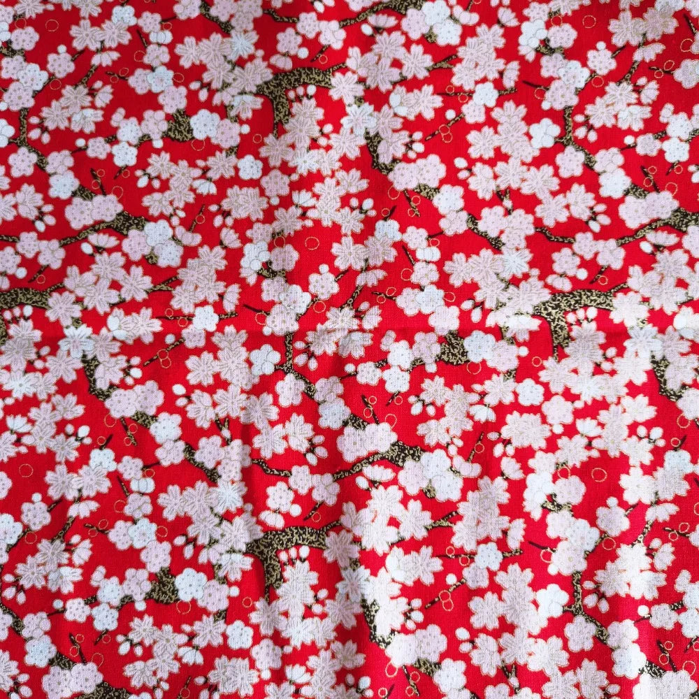 Kimono- & bomullstyg japansk stil – tyg för sömnad & patchwork